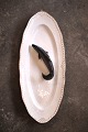 Rare oval Royal 
Copenhagen fish 
dish in 
Princess with 
gold 
decorations. 
60x25cm. 
Decoration ...