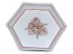 Royal 
Copenhagen 
hexagonal dish.
This was 
produced before 
1894.
Factory first.
Measures ...