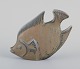 Gunnar Nylund 
for Rörstrand.
Ceramic figure 
in the shape of 
a fish.
Glaze in 
shades of grey 
...