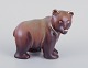 Gunnar Nylund 
for Rörstrand.
Ceramic 
figurine in the 
shape of a bear 
cub.
Glaze in 
shades of ...