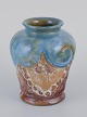 Møller & 
Bøgely. Unique 
Art Nouveau 
vase in glazed 
ceramic.
