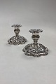 Cohr ATLA 
Silver Plated 
Candle Holders, 
a pair. 
Measures 10 cm 
x 12 cm / 3.93 
in. x 4.72 in.