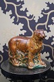 Antique 
Bornholm 
ceramic piggy 
bank in the 
shape of a 
tiger with old 
original 
painting from 
...