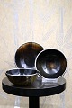 Small horn 
bowls mounted 
with silver rim 
(stamped) for 
caviar. 
The bowls are 
also fine for 
...