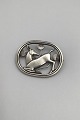 Georg Jensen 
Sterling Silver 
Brooch  No. 256 
Deer Arno 
Malinowski
Measures 4.5 
cm x 3.5 
cm.(1.7 ...