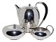 Georg Jensen 
sterling 
silver, modern 
coffeepot, 
creamer and 
sugar bowl with 
grapes.
This set ...