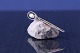 Broche i 14 
karat guld, med 
perle og lille 
diamant. ...