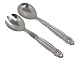 Georg Jensen 
Acorn silver 
and stainless 
steel, salad 
set.
Produced after 
1945.
Length 19.9 
...
