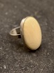 N E From 
sterling silver 
ring with bone 
size 52 item 
no. 614947