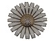 Vintage Anton 
Michelsen 
sterling silver 
and enamel.
Large Daisy 
brooch.
Hallmarked "AM 
...