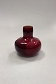 Bing and 
Grøndahl Vase 
in oxblood 
glaze No.753. 
Designed by 
Lisbeth 
Munch-Petersen. 
Marked LM-P ...