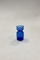 Small Blue 
Flower Bulb 
Vase Holmegaard 
/ Kastrup / 
Fyens Glass 
Works. Wavy 
optics inside 
top. ...