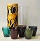 Franck, Kaj 
(1911 - 1989 ) 
Finland: Party 
glass and 
carafe, ca. 
1954. Produced 
by Nuutajärvi 
...