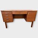 Desk in teak 
veneer, Danish 
modern from the 
1960s, appears 
with signs of 
wear, 
Dimensions: 
HxLxW ...