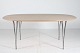 Piet Hein 
(1905-1996)
Large super 
ellipse table 
with table top 
of new oak 
veneer
Length ...