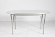 Piet Hein 
(1905-1996) & 
Bruno Mathsson
Extendable 
Ellipse table 
made of 
white laminate 
with ...