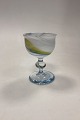 Holmegaard 
Cascade Wine 
Glass. Designed 
by Per Lütken. 
The glass is 
opal white at 
the top, with 
...