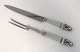 Georg Jensen. 
Silver cutlery 
(925). Akorn. 
Carving set. 
Length 28.5 cm