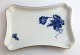 Royal 
Copenhagen. 
Blue flower 
with gold. 
Square tray. 
Model 1694. 
Length 24 cm. 
(1 quality)