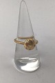 Dulong Fine 
Jewellery 18K 
Gold Mushroom 
Ring (7 
Diamonds)