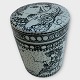 Bjørn Wiinblad, 
Lidded jar, 
motifs related 
to Ericsson 
telephones, 
including the 
Cobra telephone 
...
