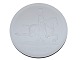 Royal Copenhagen  Thorvaldsen Parian plate
Noble gentleman on a horse