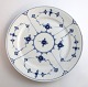 Royal 
Copenhagen. 
Blue fluted, 
plain. Plate. 
Model 184. 
Diameter 23 cm. 
(2 quality)