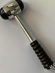 Anton Michelsen Silver Auction Hammer with Three-Mast Sailing Ship