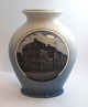 Royal Copenhagen. Porcelain vase. Model 4633. Height 22.5 cm. (3 quality)