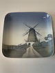 Bing & Grondahl 
Square dish 
(originally 
ashtray) with 
Mill.
From the 
factory mark it 
can be ...