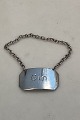 Danish "Gin" 
Sterling Silver 
Bottle Label 
925S
Measures: 4 cm 
x 2.5 cm / 1.57 
inch x 0.98 ...