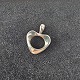 Hjerteformet vedhæng i sterling sølvProducent Georg JensenStemplet 925S, Georg ...