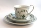 Royal 
Copenhagen. 
GREEN painted, 
plain. Morning 
cup with high 
handle and cake 
plate. Cup 093 
and ...