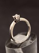 14 carat white 
gold ring size 
48 with diamond 
stamped 585 SC 
0.15 item no. 
617117