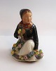 Royal 
Copenhagen. 
Figurine of 
Amager girl. 
Model 12412. 
Height 14 cm. 
(1 quality)