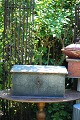 Swedish 19th 
century wooden 
box with 
original blue 
color with a 
really nice 
patina, wrought 
iron ...