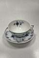 Royal 
Copenhagen Blue 
Fluted Plain 
Tea Cup and 
Saucer No 315 
with inside 
painting. 
Measures ...