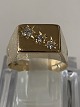 14 Carat Signet 
ring with 3 
Diamonds.
Hallmark: 585
Size 59.5
Nice and 
well-maintained 
...