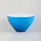 Kastrup Glas, 
Denmark.
Large 
turquoise bowl.
Handmade art 
glass.
Circa 1960.
Measures: D 25 
...
