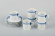 Royal 
Copenhagen Blue 
Fan, six coffee 
cups with 
matching 
saucers.
Circa 1970s.
Designed by 
...