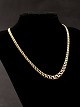 14 carat gold 
bismarck 
necklace L. 
42.5 cm. weight 
20.3 grams from 
goldsmith 
Bremer & Jensen 
...