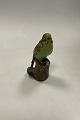 Royal 
Copenhagen / 
Aluminia 
Ceramic 
Figurine of 
Green 
Budgerigar No. 
477/3188.
Measures 
14,5cm ...