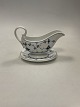 Royal 
Copenhagen Blue 
Fluted Plain 
Saucebowl with 
handle and 
saucer No 200. 
Measures 20 cm 
x 14 ...