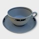 Royal 
Copenhagen, 
Gemina, Large 
Morning Cup 
#41/ 14634, 
11cm in 
diameter, 6.5cm 
high, saucer 
...