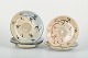 Five Korean 
bowls, 
underglaze 
decorated.
Five 
hand-thrown 
Korean 
stoneware bowls 
with scalloped 
...