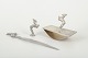 Carl-Einar 
Borgström Art 
Deco pewter 
desk set.
Swedish desk 
set consisting 
of a letter 
knife, ...