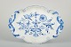 Meissen “Blue 
Onion” large 
platter.
Meissen 
porcelain 
platter with 
openwork border 
and ribbon ...