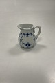 Bing and 
Grondahl Blue 
traditional 
Blue Fluted 
Hotel Creamer 
No 1039 with 
monogram. I god 
stand ...