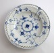 Bing & 
Grondahl. Blue 
painted. Deep 
plate with lace 
border. Model 
323.6. Diameter 
21.5 cm. (1 ...