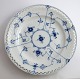 Bing & 
Grondahl. Blue 
painted. Dinner 
plate with lace 
border. Model 
325.6. Diameter 
24.5 cm. (1 ...